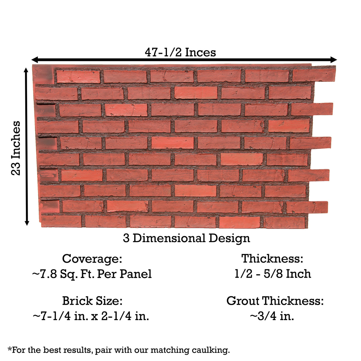 Faux British Brick