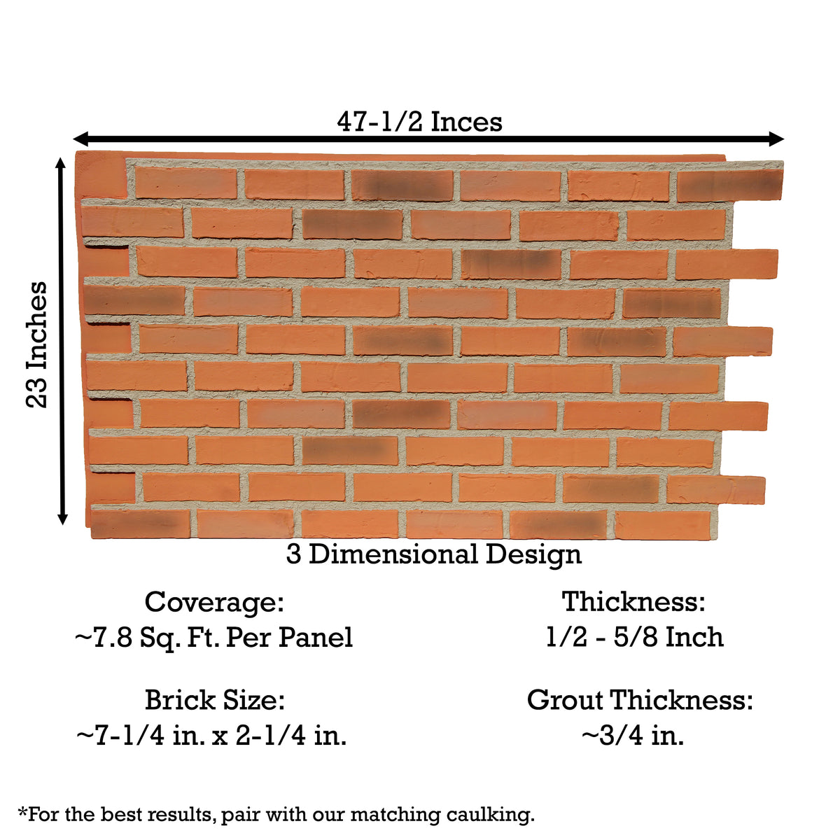 Faux British Brick