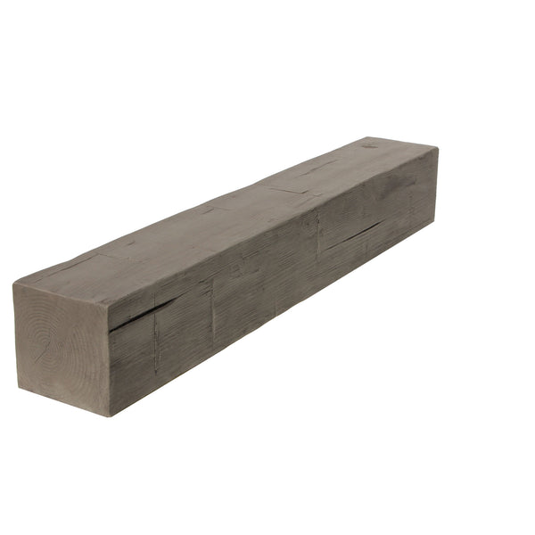 Faux Hand Hewn Fireplace Mantel - Ash