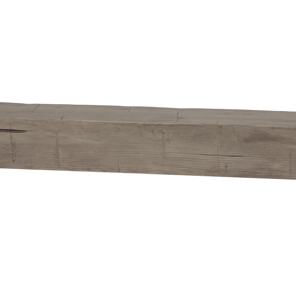 Faux Hand Hewn Fireplace Mantel - Ash