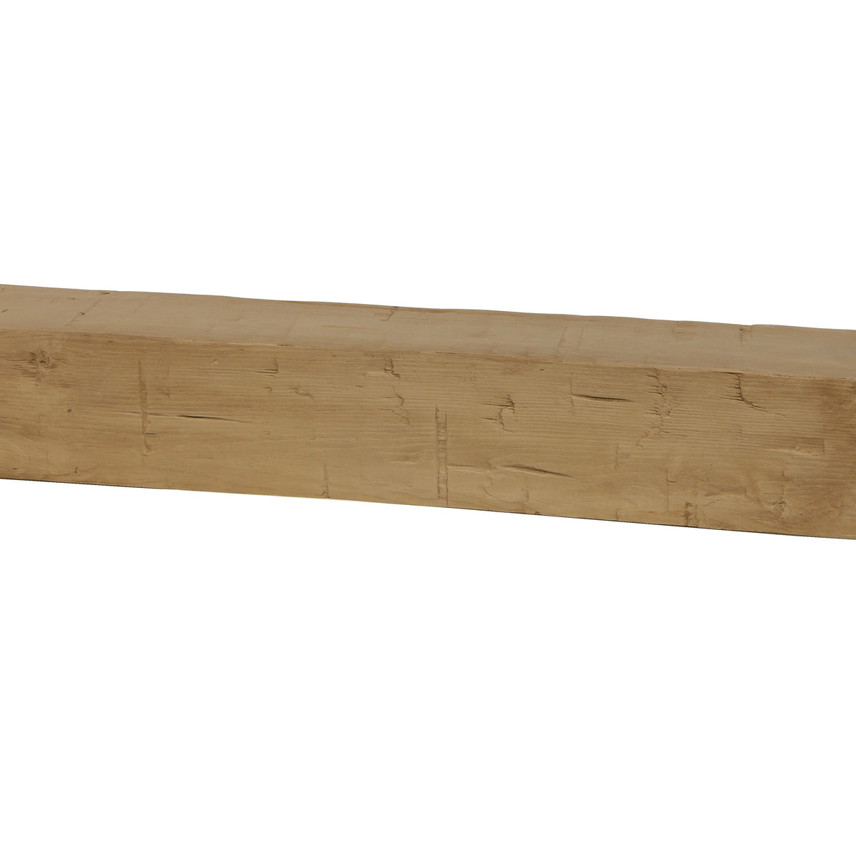 Faux Hand Hewn Fireplace Mantel - Portobello