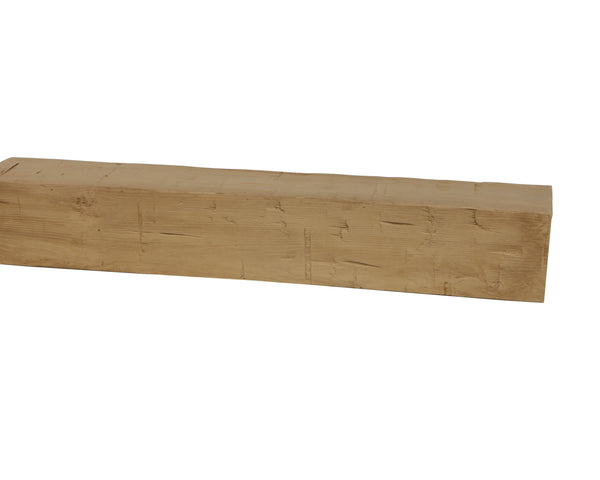 Faux Hand Hewn Fireplace Mantel - Portobello