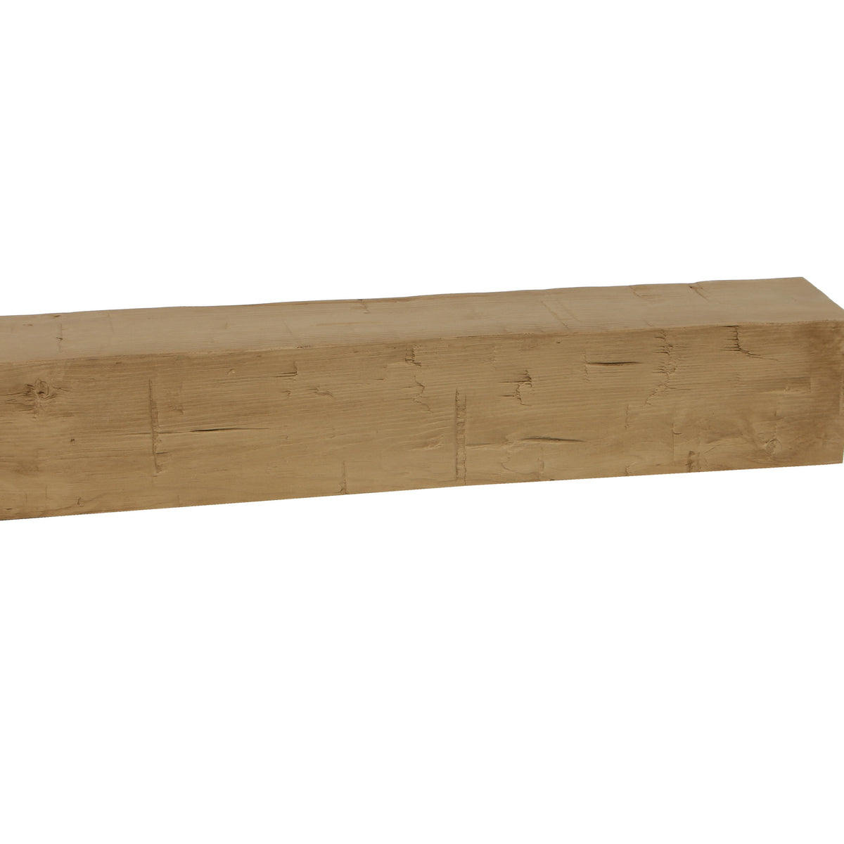 Faux Hand Hewn Fireplace Mantel - Portobello