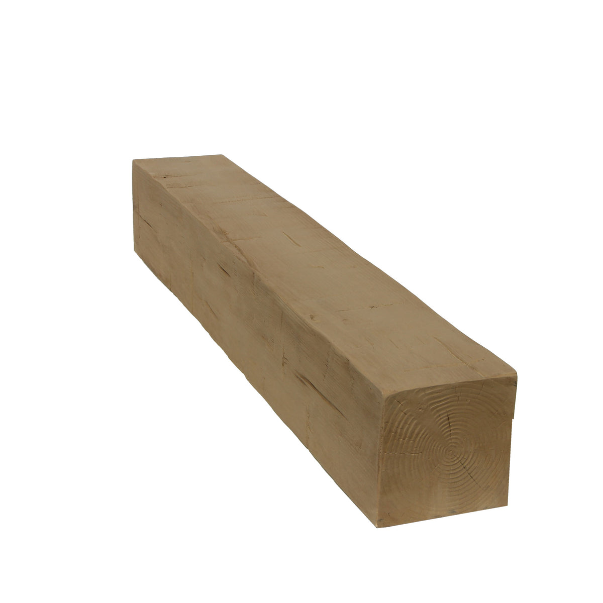 Faux Hand Hewn Fireplace Mantel - Portobello