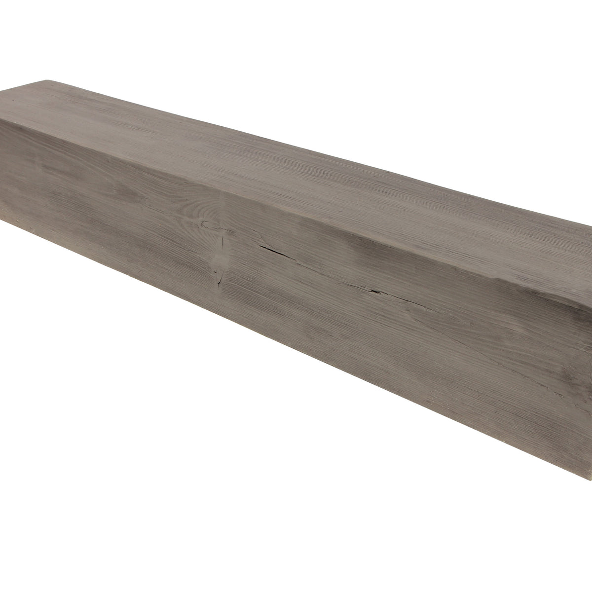 3 Sided Raised Grain Faux Beams - ASH