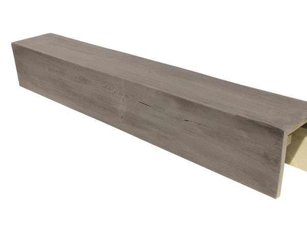 3 Sided Raised Grain Faux Beams - ASH