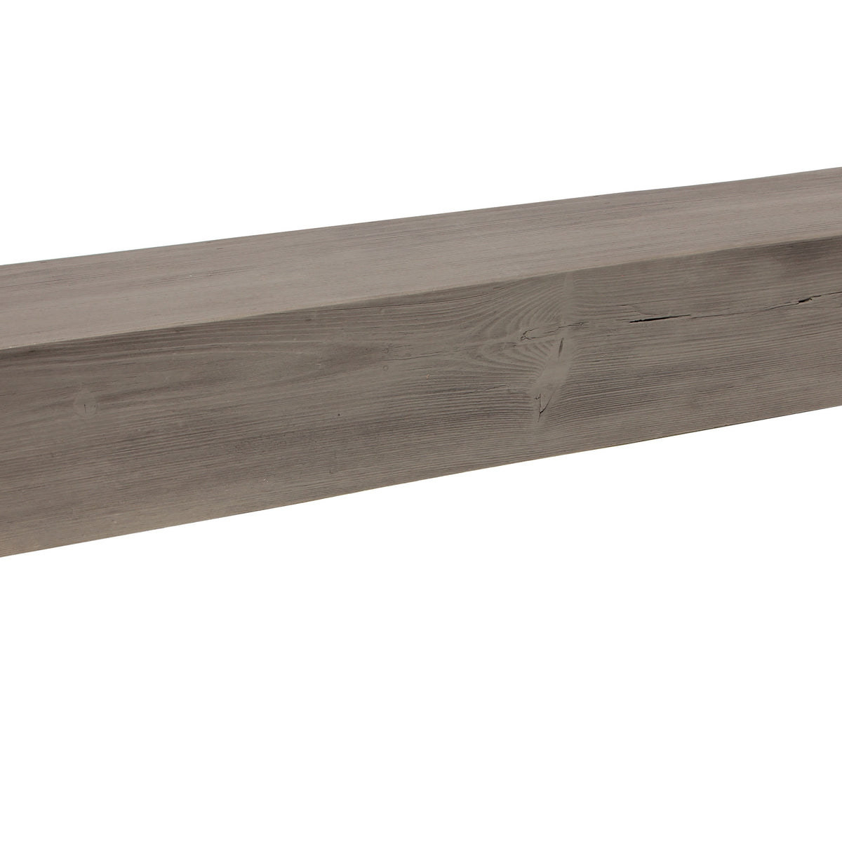 3 Sided Raised Grain Faux Beams - ASH