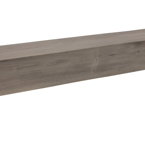 3 Sided Raised Grain Faux Beams - ASH